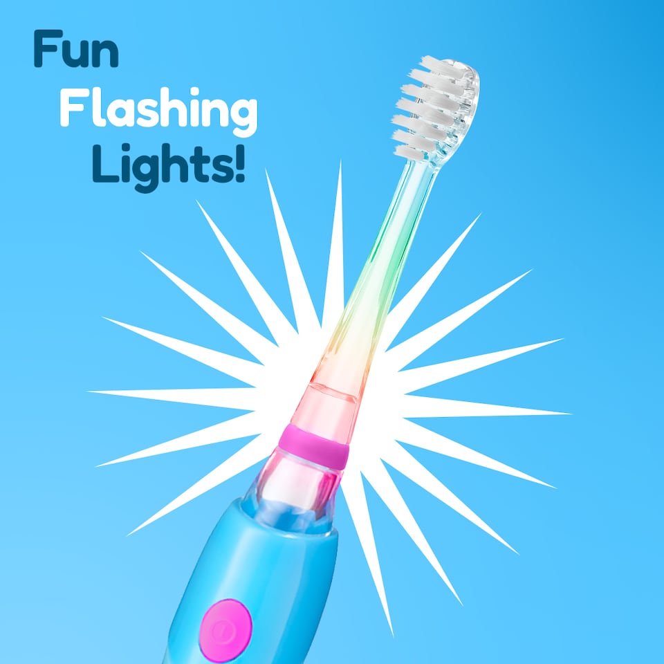 image 1 of Brush Baby Flamingo KidzSonic Kids Electric Toothbrush