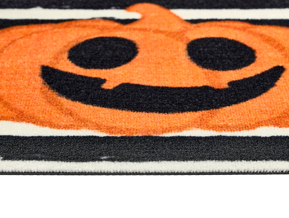 image 1 of My Mat Nylon Indoor Pattern My Pumpkin Stripe 50x75