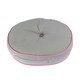 image 3 of Homescapes Grey and Pink Round Floor Cushion Grey