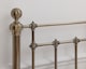image 6 of 5ft King Size Brass Finish,Traditional Antique Victorian Metal Bedstead Bed Frame