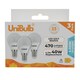 image 2 of UniBulb LED Golf Ball E14 470lm 4.2W 6500K (Daylight) Light Bulb - Pack of 3