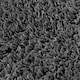 image 3 of Curved Shower Mat 100% Cotton - Charcoal Grey