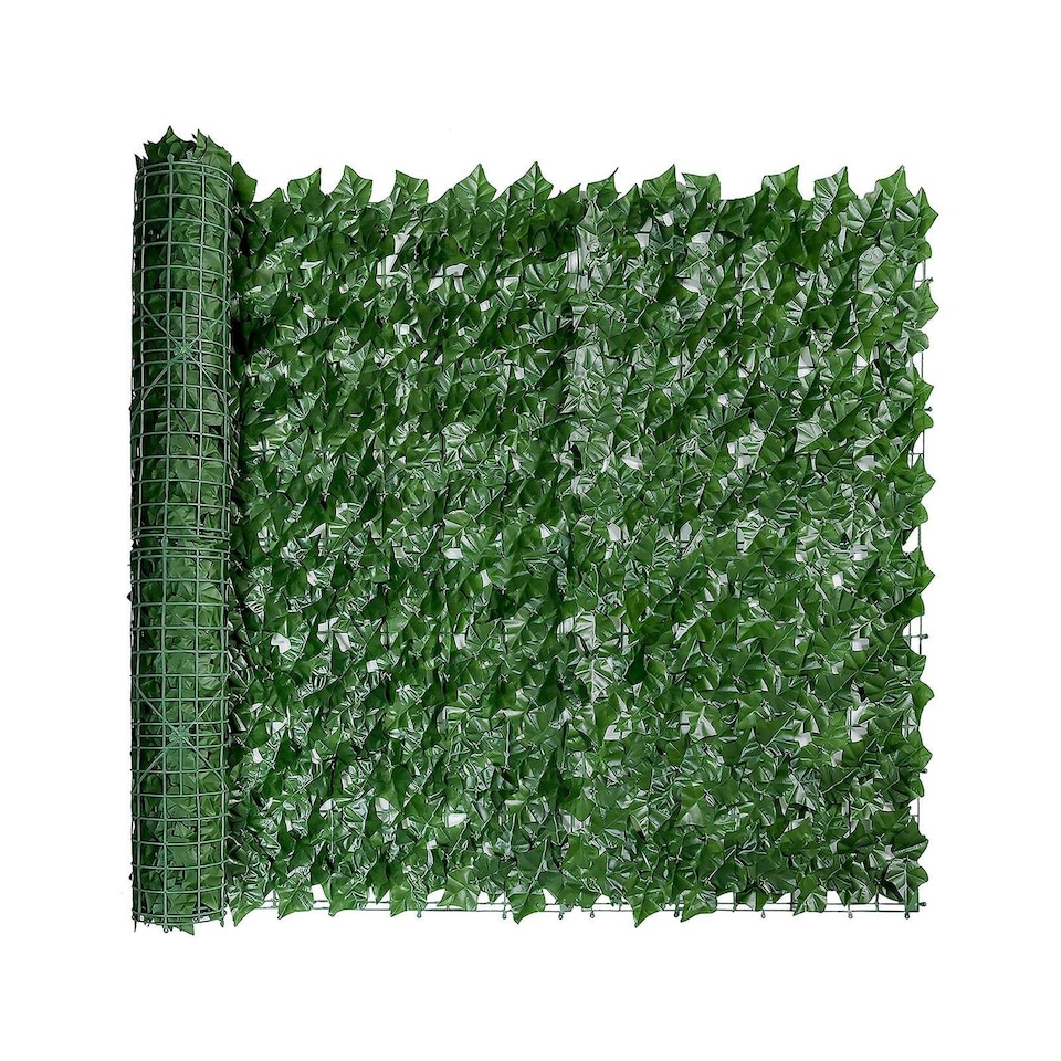 image 1 of Gr8 Garden 3M Artificial Hedge Ivy Leaf Garden Fence Wall Privacy Balcony Screening Trellis