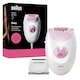 image 1 of Braun Silk·épil 3, Corded Epilator, Lasting Smooth Skin, 3-031, Pink