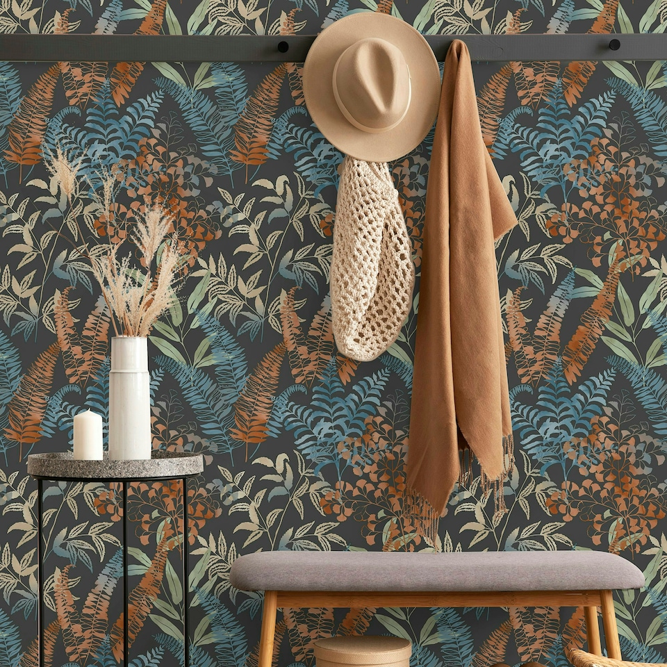 image 1 of Superfresco Easy Temptation Sunset Wallpaper Orange | Orange