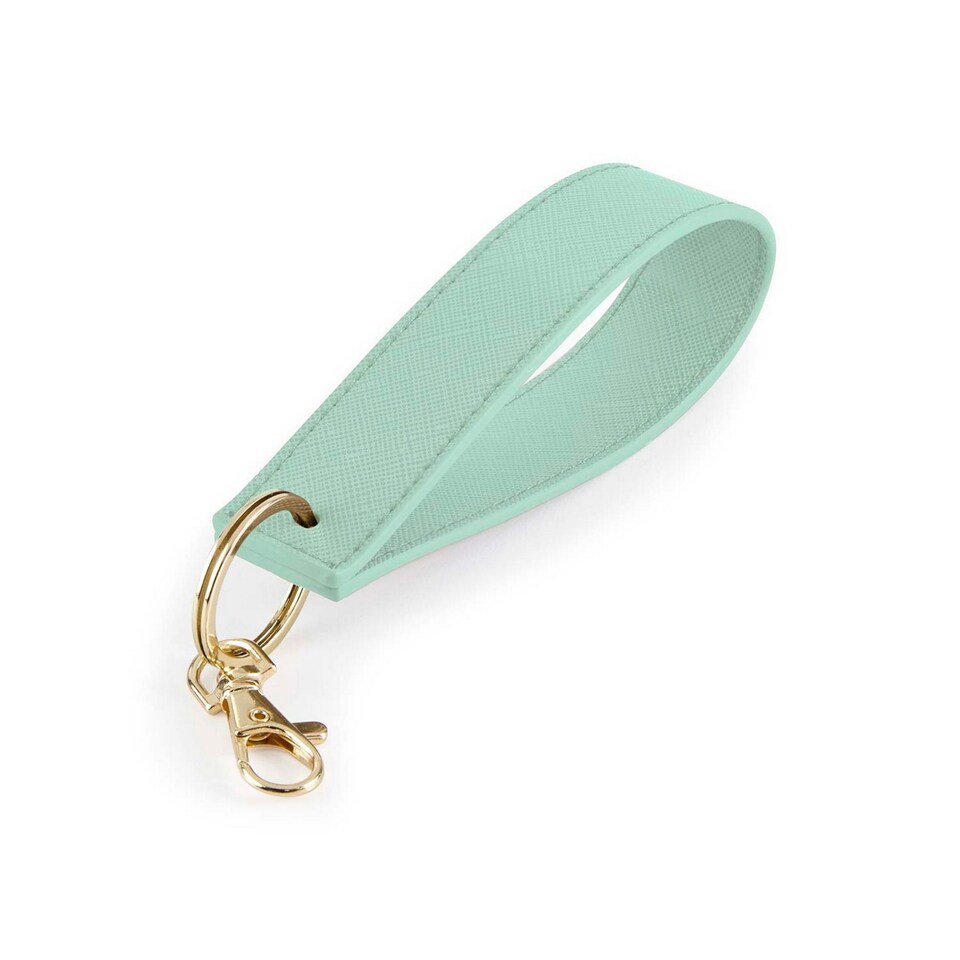 Bagbase Boutique Wristlet Keyring | Green | Soft Mint | 1