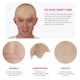 image 2 of Bald Cap - Skin Colour | Cream | 6