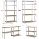 image 3 of Yaheetech 180 cm Tall 5 Adjustable Shelves Boltless Shelving