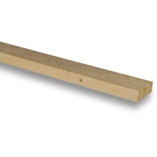 PACK OF 5 (Total 5 Units) - 47mm x 125mm (5x2")(45mm x 120mm Finish) C24 Kiln Dried Regularised Timber Carcassing - 4.2m Length