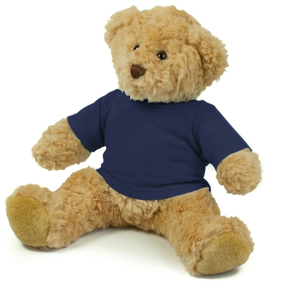 image 1 of Mumbles Teddy Bear T-Shirt Accessory - Navy - M