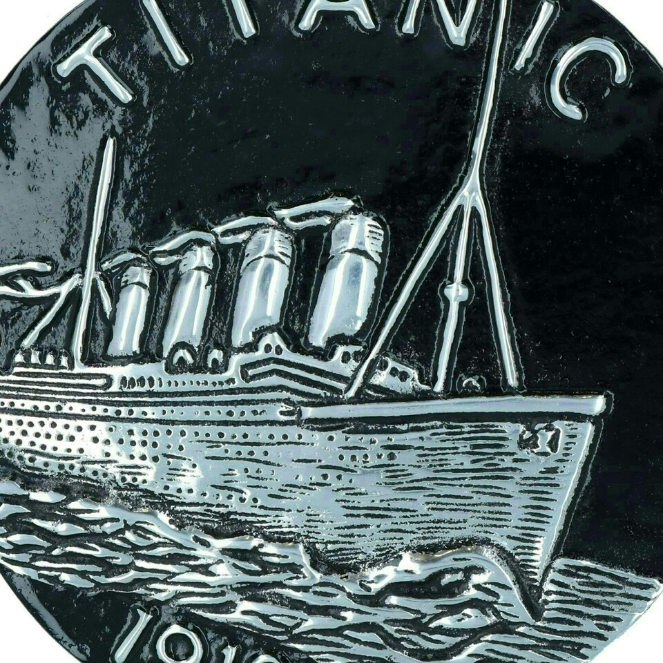 image 1 of Titanic Aluminium Sign Plaque Door Wall House Gate Garden Cruise Ship Boat