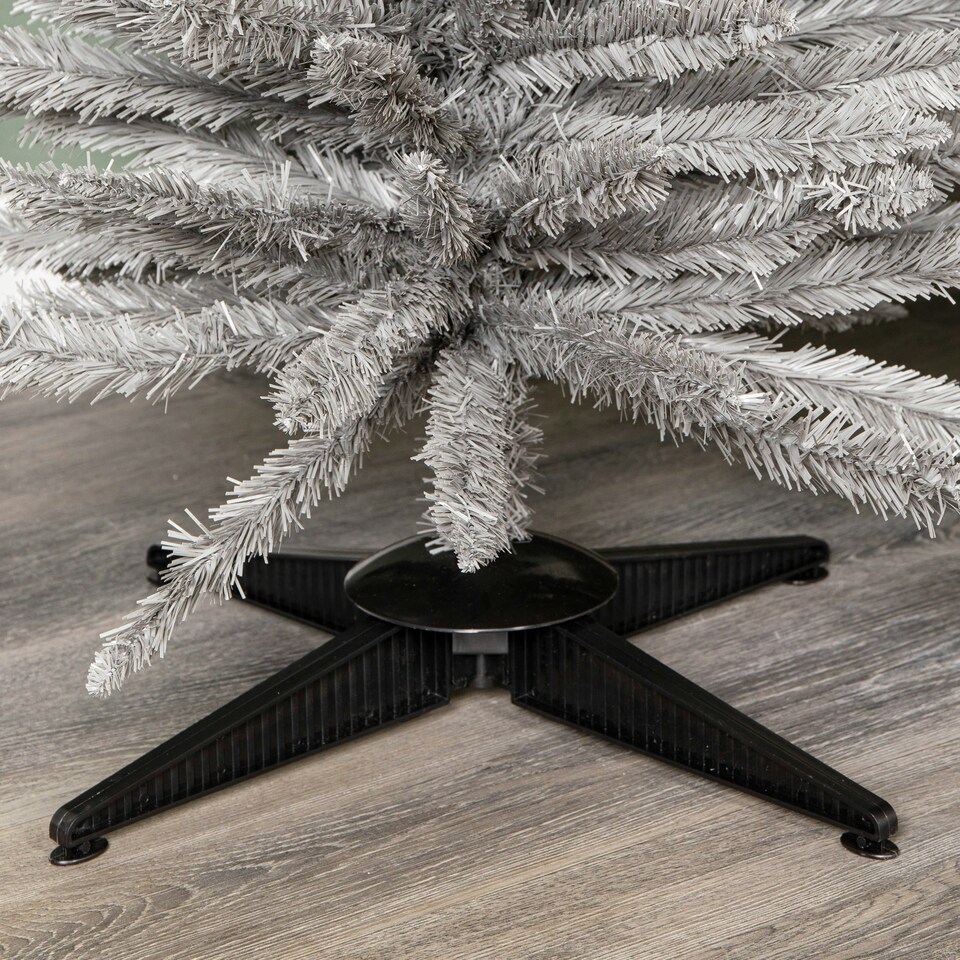 image 1 of 7ft (2.1m) Grey Pencil Pine Artificial Christmas Tree with 401 Tips