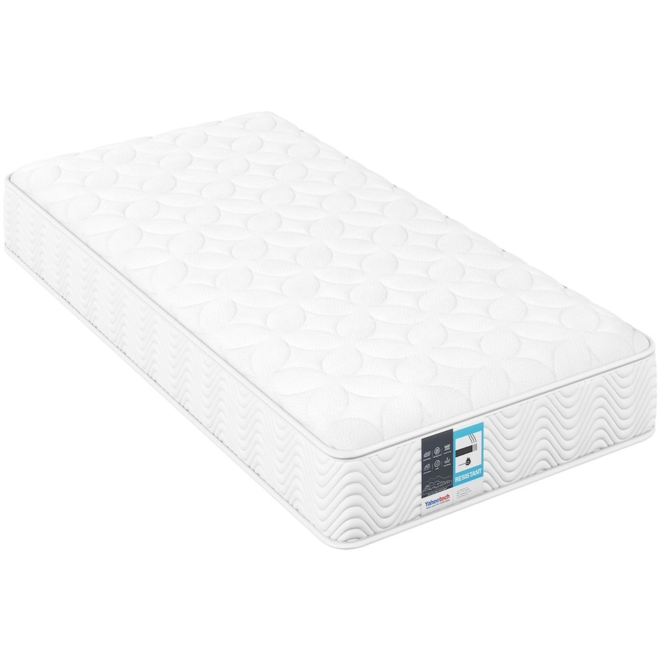 image 1 of Yaheetech Single Medium Firm Hybrid Mattress with Pocket Sprung