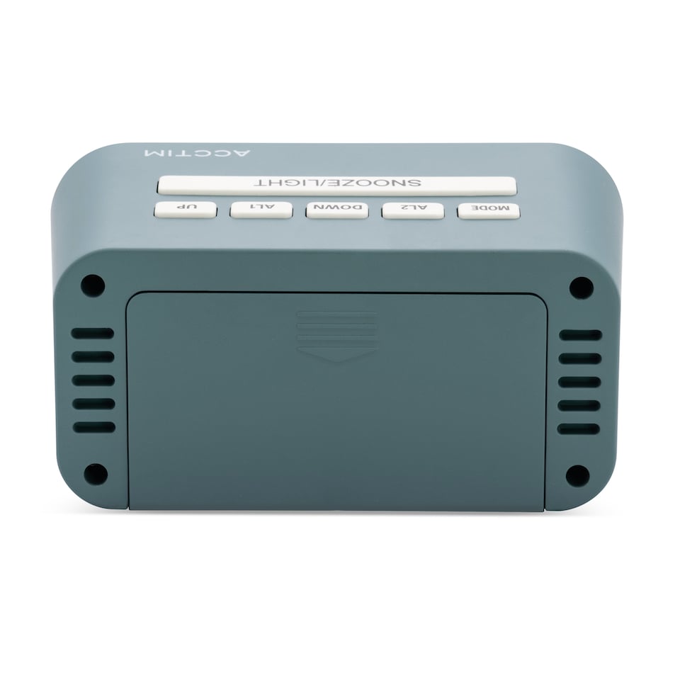 image 1 of Acctim Alta Alarm Clock Storm Blue | Blue