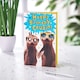 image 3 of Birthday Card for Him/Cousin | Funny Meerkat Design