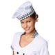 image 3 of Womens chef costume | White | black/white | 1