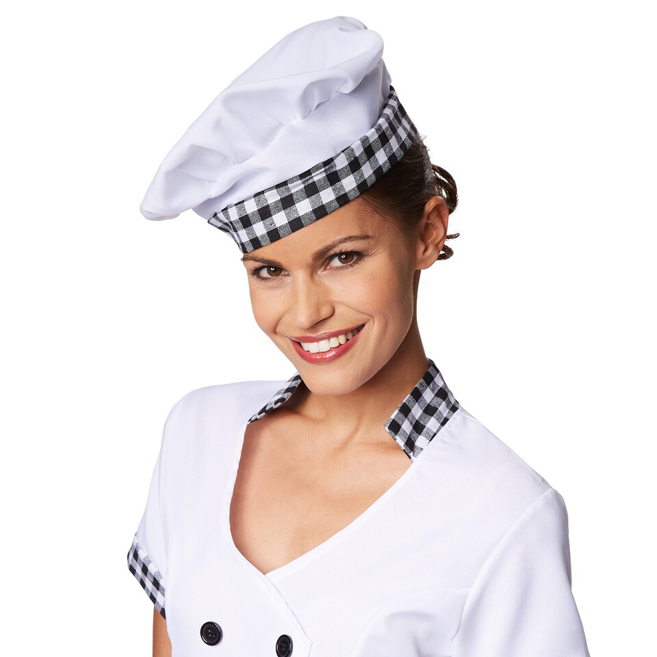 image 1 of Womens chef costume | White | black/white | 1