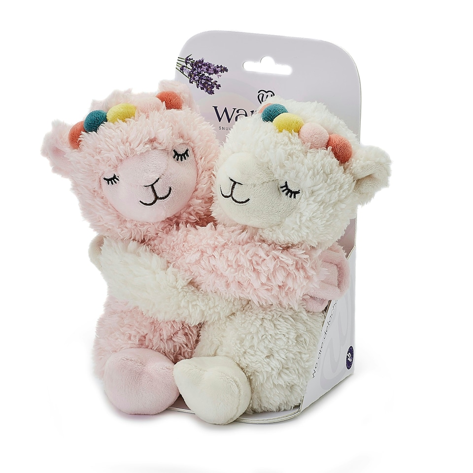image 1 of Warmies Warm Hugs Llamas Microwavable Soft Toy
