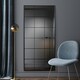 image 8 of The Fenestra - Black Modern Window Leaner / Wall Mirror 69" X 33" (174CM X 85CM) Black
