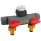 image 3 of Hozelock 2 Way Tap Multi Hose Pipe Connector Watering Garden Yard & Fittings