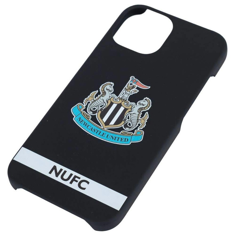image 1 of Newcastle United FC iPhone 15 Compatible Crest Phone Case - Black/White/Grey - One Size