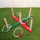 image 3 of Garden Quoits Game Outdoors Fun Toy Kids Adult Grass Patio