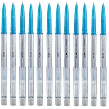 Uni-Ball Signo TSI Erasable Gel Pens Pack of 12 | Thermo Sensitive Rollerball Pens with Erasers | 0.7mm Medium Tip Writing Pens for School, Office & Study | Assorted Colours