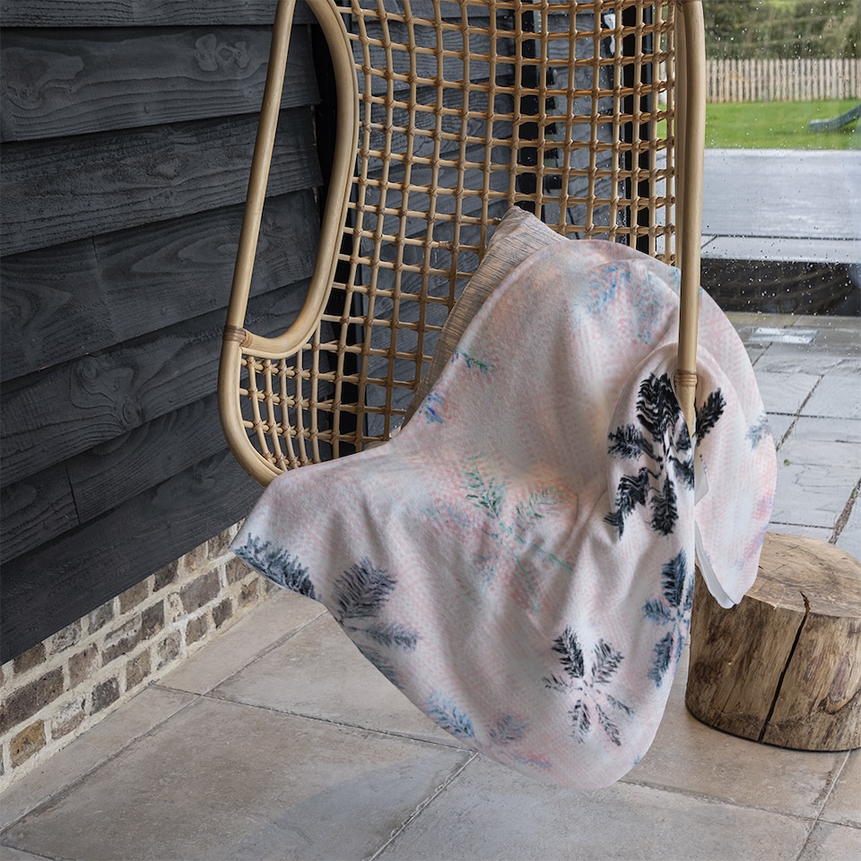 image 1 of Colorful Pine Leaves Blanket | Multi