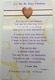 image 1 of Let Me Be Your Fantasy....Wallet Card (Sentimental Keepsake Wallet/Purse Card)
