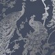 image 1 of Holden Décor Glistening Peacock Wallpaper - Navy - One Size Blue