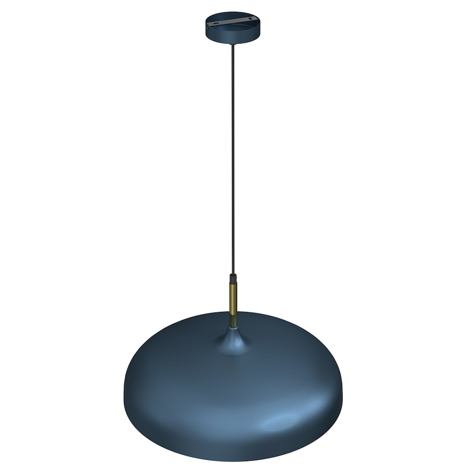 image 1 of Milagro Pendant Lamp Lincoln Blue 1xE27