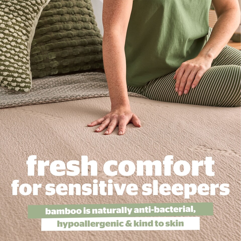 image 1 of Silentnight Bamboo Mattress Topper
