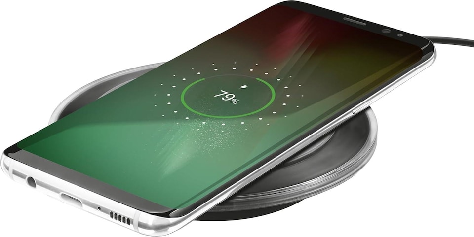 image 1 of Trust 21310 Yudo Wireless Charger QI Compatible Smartphones 5W Black