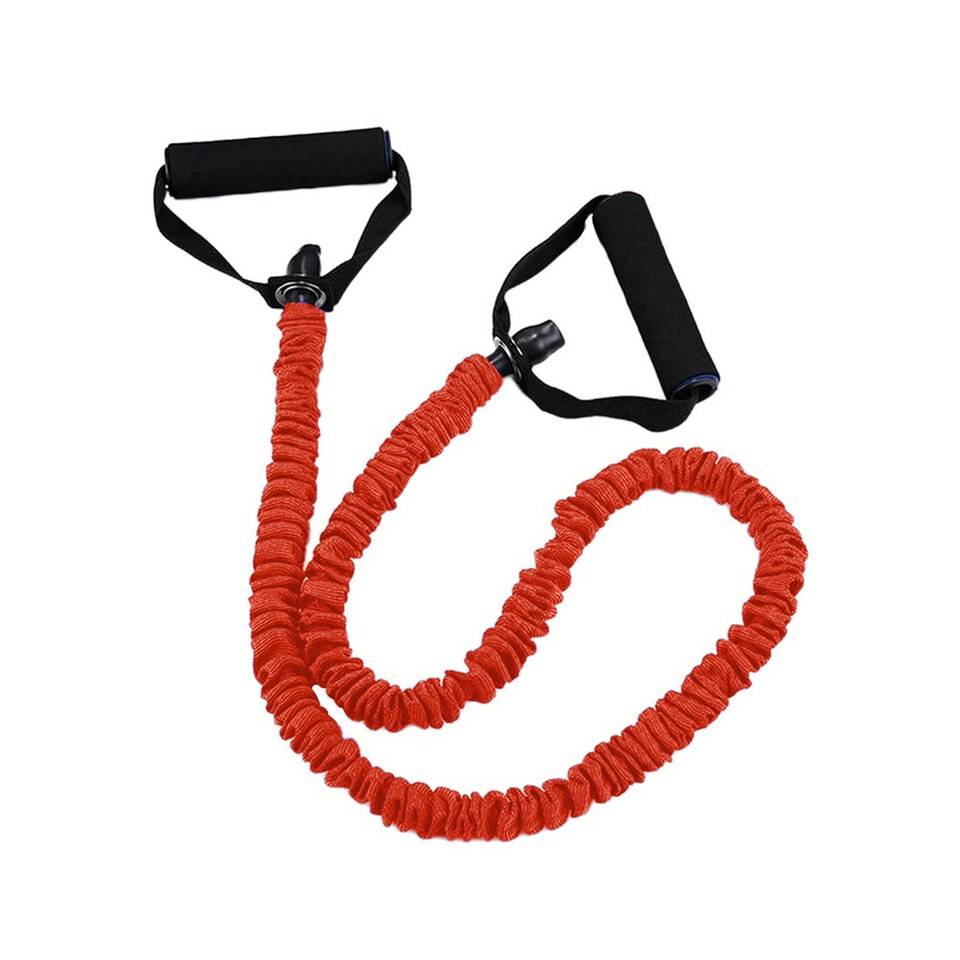 image 1 of Urban Fitness Resistance Tube - Red - Medium