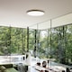image 3 of FLY 60cm Integrated LED Semi Flush Light White, 3000K, IP40