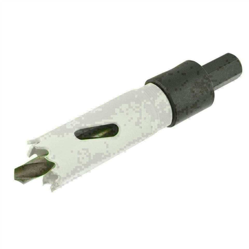 image 1 of 19mm HSS Hole Saw Holesaw Bi-Metal Blade Cutter Drill And Drill Adaptor Arbor