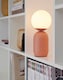 image 3 of Nordlux Notti Indoor Table Lamp Red Metal E14 Hand Blown Glass - Mains Powered, IP20 | Red | Terracotta