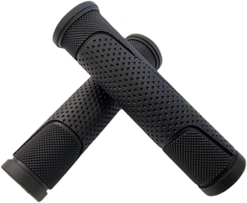 image 1 of Sport Direct Gel Comfort MTB/Bike Black Non-Slip Handlebar Grips