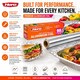 image 2 of Hero Strong Kitchen Foil Roll 90m x 300mm – Premium Aluminium Foil with Easy Cutter Dispenser | Non-Stick Foil for Cooking, Baking, BBQ & Food Wrapping