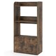 image 9 of COSTWAY Bookcase with Drawer Freestanding Bookshelf Brown Brown
