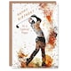 image 1 of Special Golf Lover Tee Shot Driver Swing Papa Birthday Card