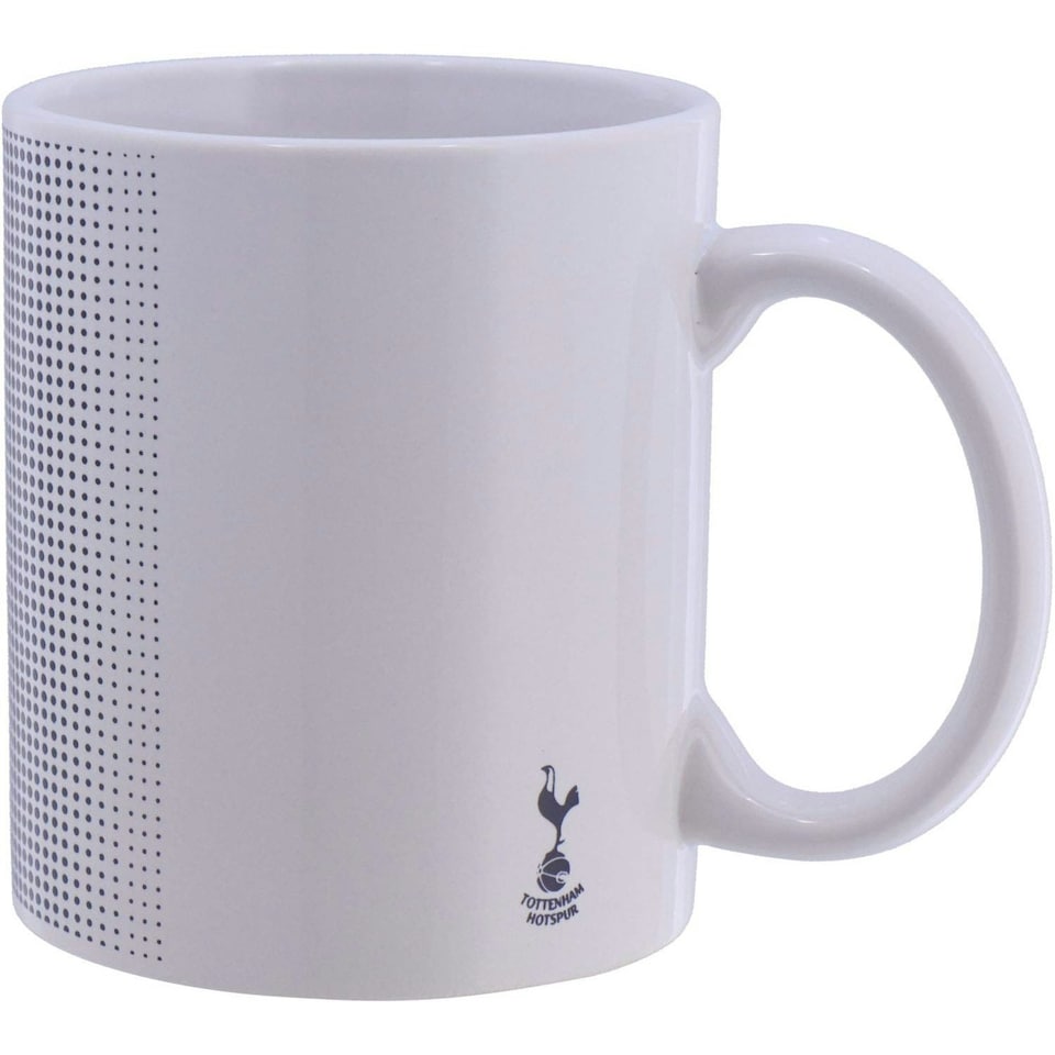 image 1 of Tottenham Hotspur FC Halftone 0.3kg Boxed Mug - Navy/White - One Size