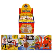 Henbrandt Childrens/Kids Mini Pirate Jigsaw Puzzle (Box Of 108) - Multicoloured - One Size