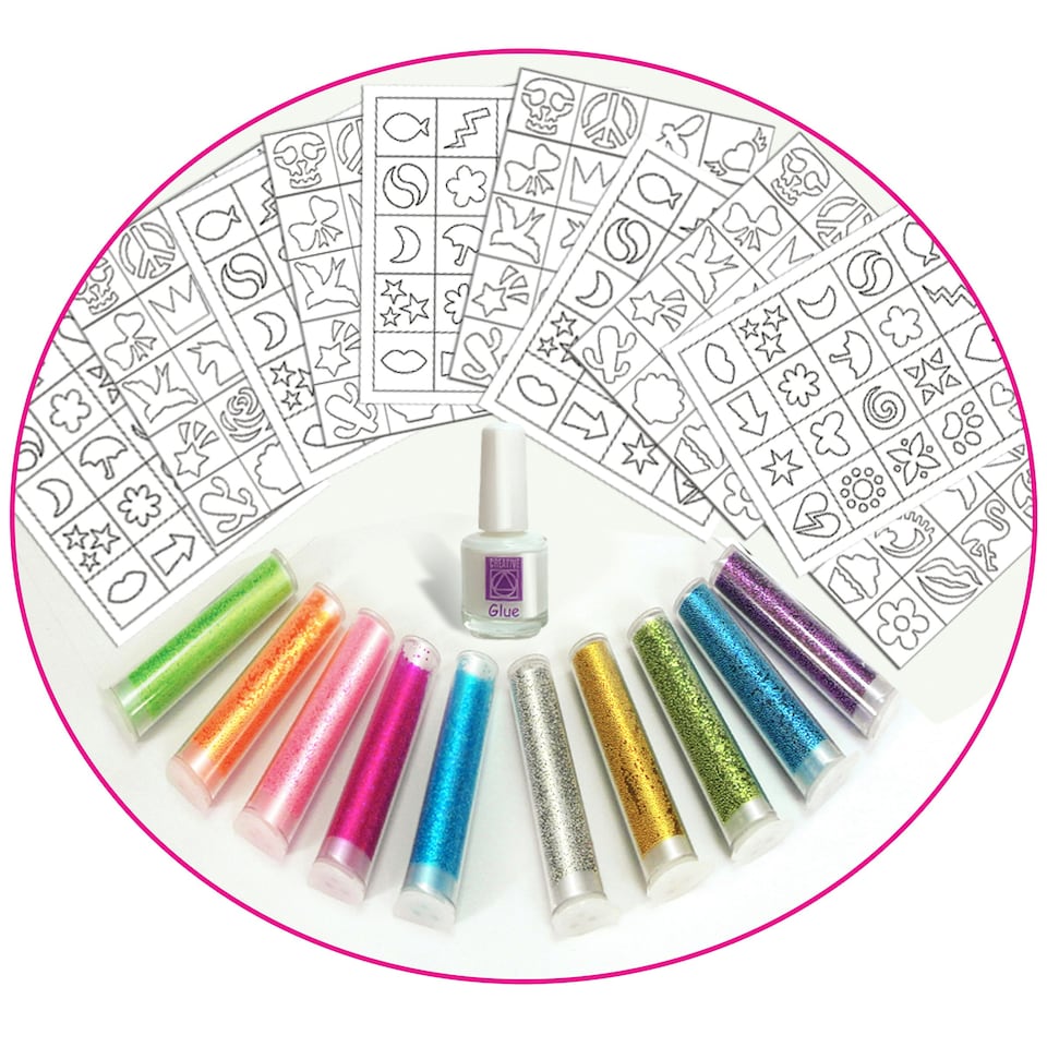 image 1 of Small World Toys Shimmering Mini-Pearl Tattoos
