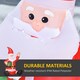 image 4 of HOMCOM 4ft Inflatable Christmas Santa Claus Gift with LED Xmas Decor Holiday Outdoor Yard Decoration