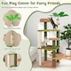 image 8 of COSTWAY 152cm Cat Tree Multi-level Large Cat Tower w/ Rope