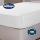 image 3 of Silentnight Pure Cotton Fitted Sheet, Extra Deep, 38 cm, White, Super King