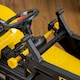 image 9 of HOMCOM Kids Pedal Go Kart, Children Ride on Digger, Ride on Toy Car, Excavator Tractor Digger Dumper for Kids 3 Years, Yellow