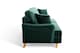 image 3 of Velvet Green 3 Seater Sofa HAMILTON