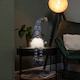 image 3 of 55cm Battery Operated Light up Blue Christmas Gonk with Dangly Legs & Snowflake Hat